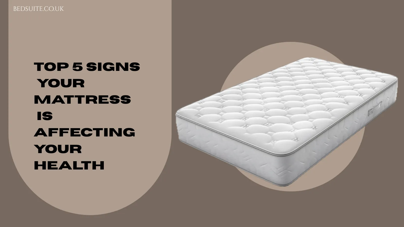 Top 5 Signs Your Mattress is Affecting Your Health
