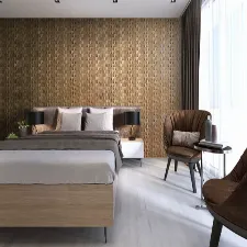 Dominus 3D wooden wall panel
