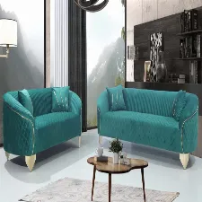 Montreal Sofa Suite Sets in Luxury Velvet