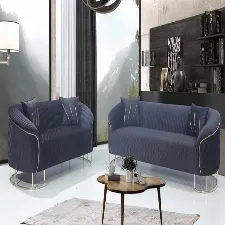 Rome Sofa Suite Sets in Luxury Velvet